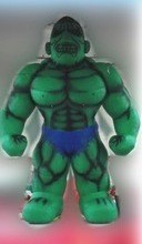 Hot selling 6m high pvc giant muscle man inflatable advertising huge hulk man