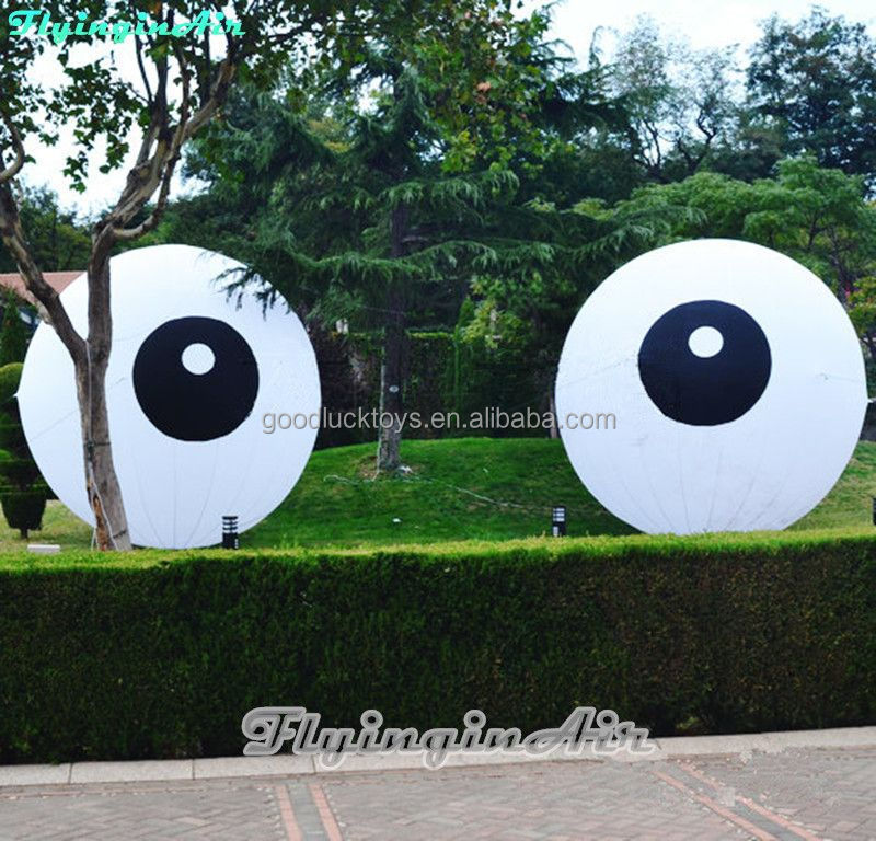 giant inflatable eyeballs for tree decoration, decorative inflatable eyes