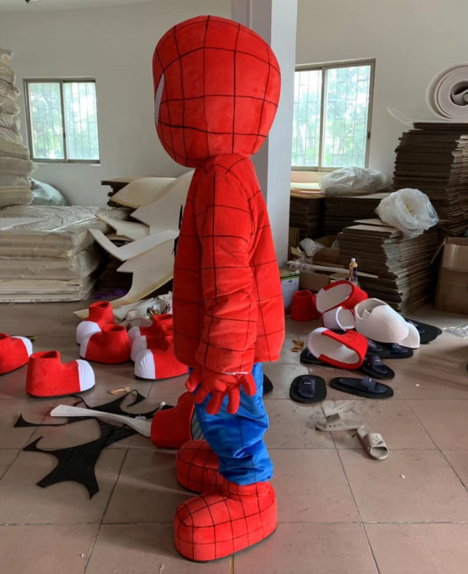 Mascot Costume for Promotion Funny Spiderman Party Unisex Animal Kids Costumes Cartoon Characters Costumes for Adults