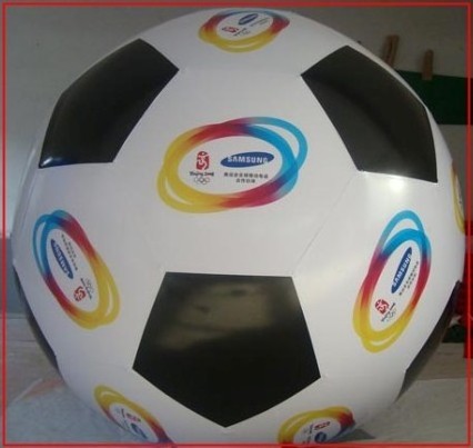 Giant Dim 2M inflatable PVC football Giant Inflatable Soccer Ball For Advertising beach ball