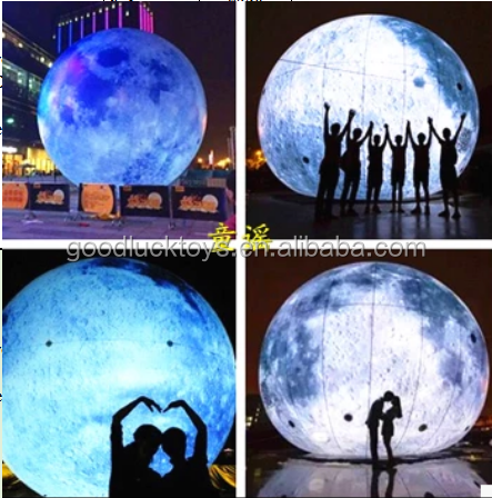 3m/5m/6m/8m/10m Aesthete Advertising Inflatable Moon Ball/ Moon globe/ Giant inflatable Moon