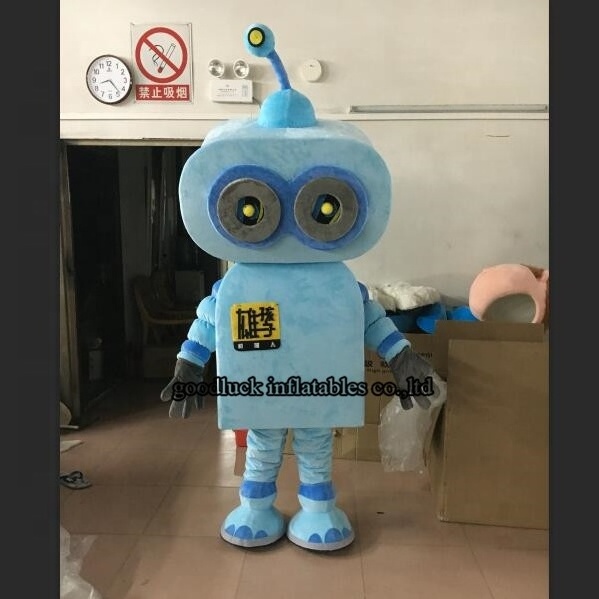 high quality custom robot mascot costume,sport wear costume,mascotte mascota