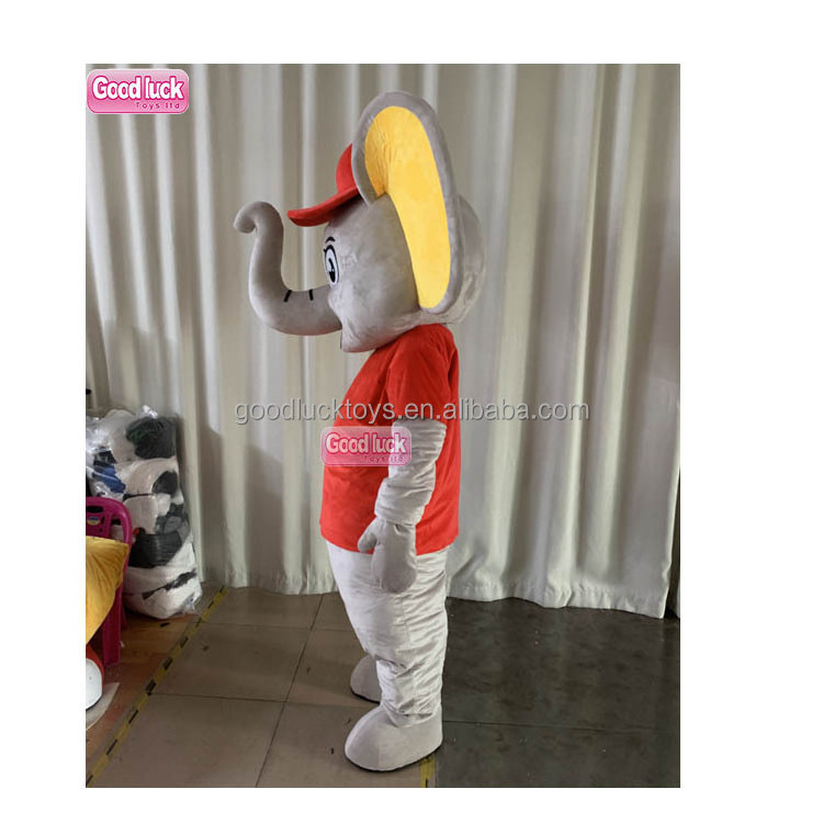 Factory hot sale custom animal elephant bear tiger lion mouse mascot costume  Mascote Mascott