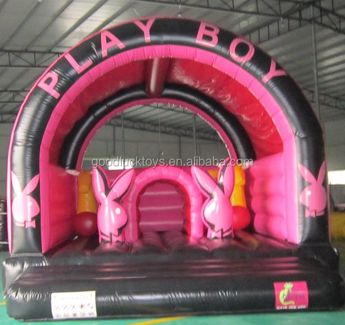 juegos inflables EN14960 Adults only Commercial jumping castle / Inflatable Bounce House Jumpers /pink color inflatable bouncer