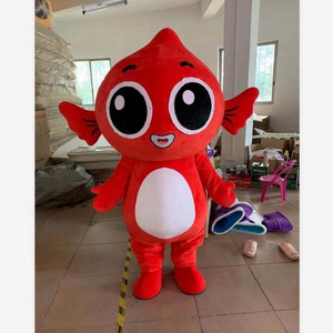 Low Moq Human Size Adults Kids Soft Plush Ocean Marine Animal Fish Mascot Costume