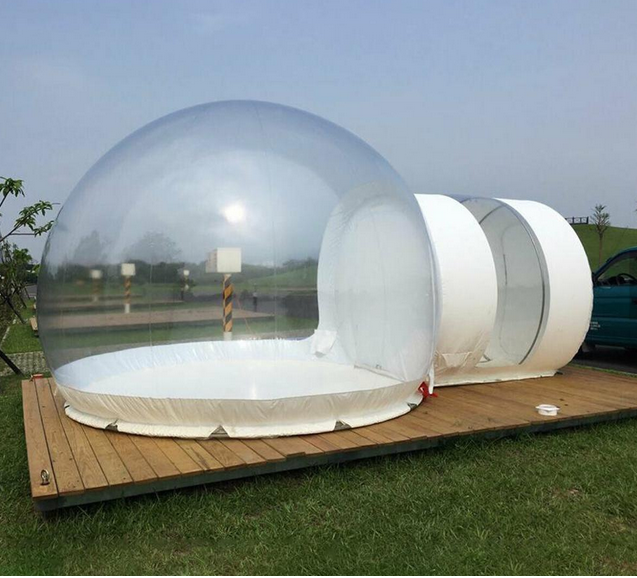 transparent  inflatable dome tent /commercial igloo inflatable bubble tent