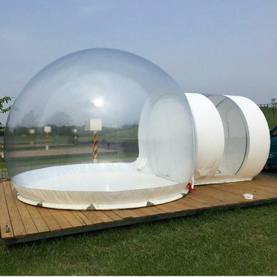 transparent  inflatable dome tent /commercial igloo inflatable bubble tent