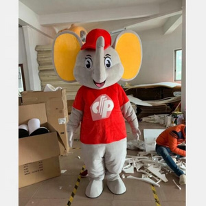 Factory hot sale custom animal elephant bear tiger lion mouse mascot costume  Mascote Mascott