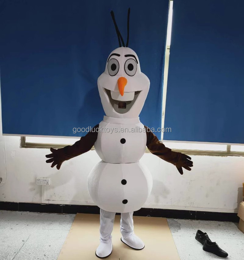 hot sale  frozen cartoon mascot  olaf Ann princess cartoon mascot costumes Elsa