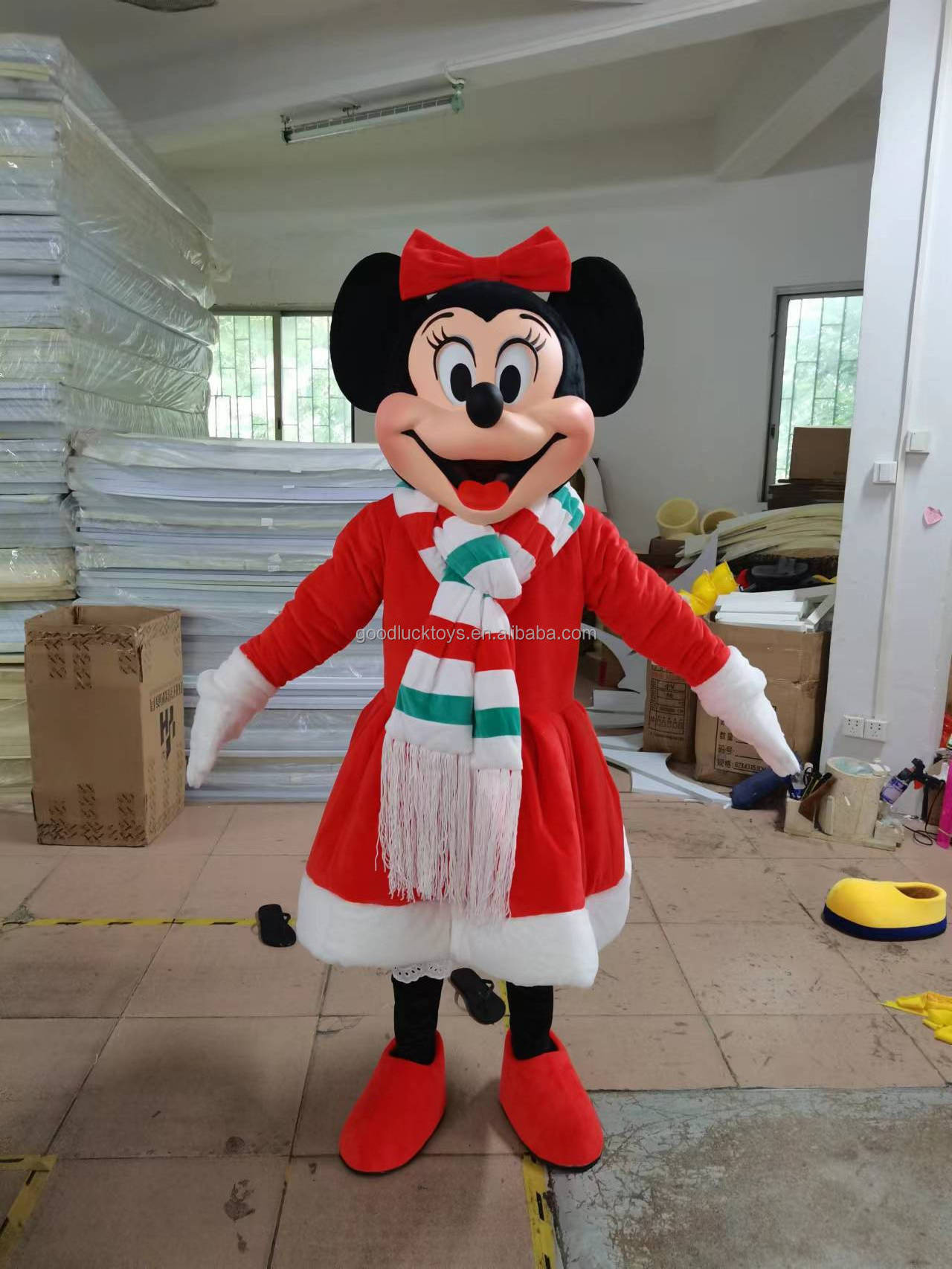 Custom Mouse Mascot Costume , Mouse Mascot , Mickey Mascot Costume Party for Kids Unisex Animals & Bugs Customized Color