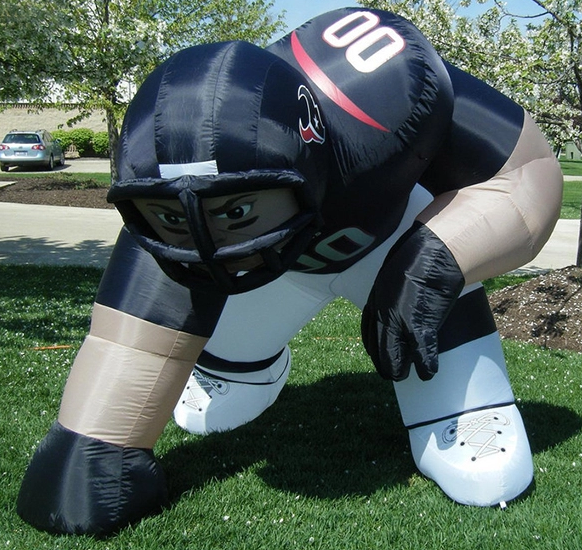 nfl inflatable player lawn figure,Giant inflatable NFL player,custom inflatable character