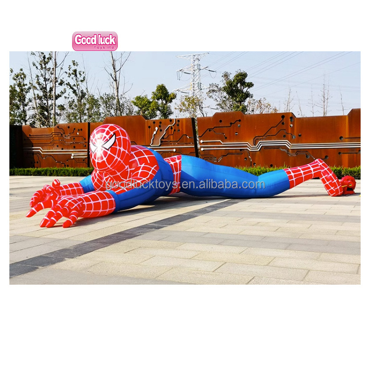 life size spiderman toys costume giant inflatable spiderman doll balloon crawl spiderman