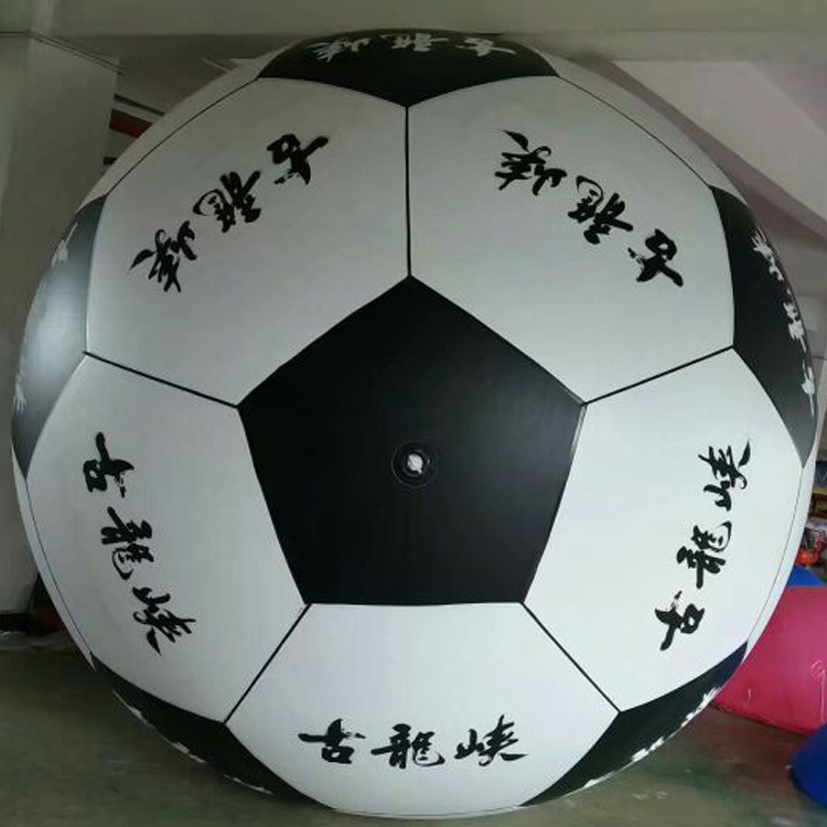 Giant Dim 2M inflatable PVC football Giant Inflatable Soccer Ball For Advertising beach ball