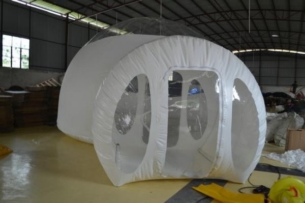 transparent  inflatable dome tent /commercial igloo inflatable bubble tent