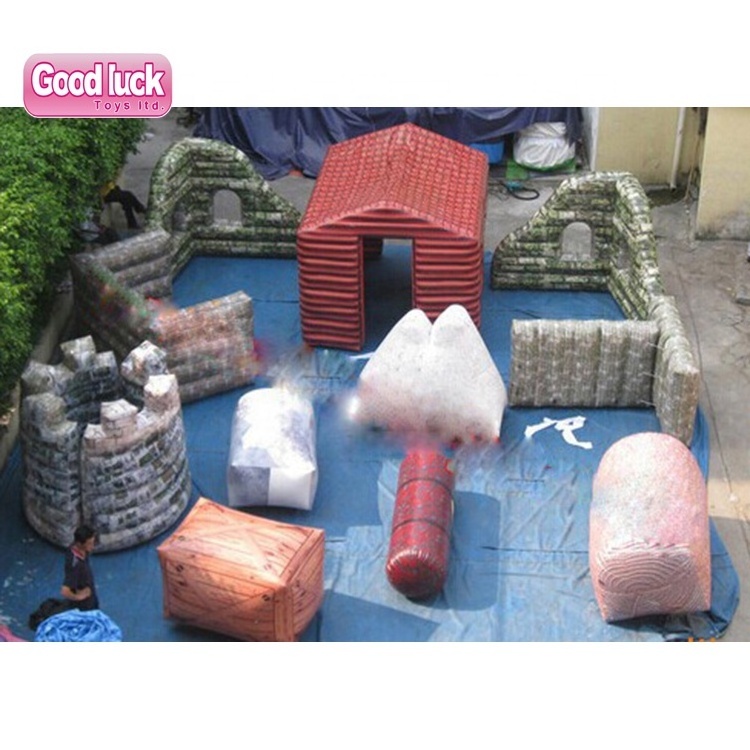 hot sale new type CS inflatable air paintball bunker arena for  Archery Shooting Games