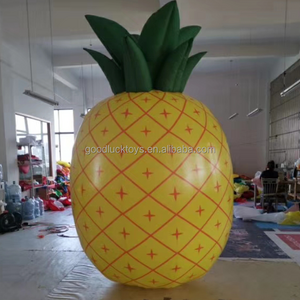 Realistic mock up giant decorative pineapple inflatable fruit model big Pineapple for promotion