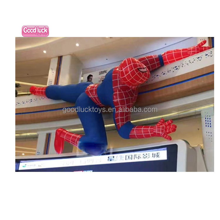 life size spiderman toys costume giant inflatable spiderman doll balloon crawl spiderman