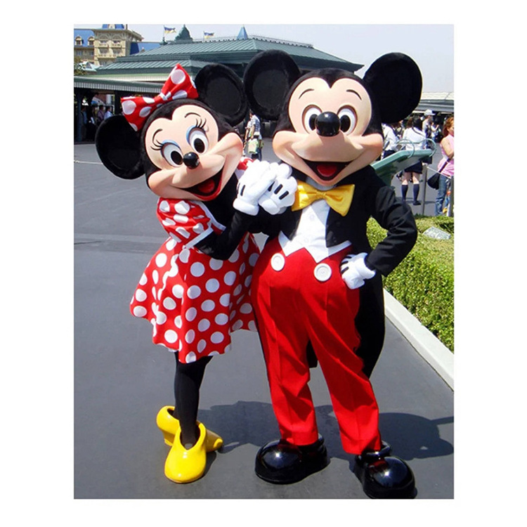 Custom Mouse Mascot Costume , Mouse Mascot , Mickey Mascot Costume Party Entertainment Show for Kids Unisex Animal for Adults