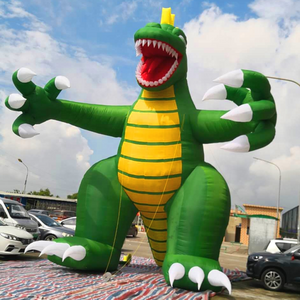 GuangZhou Halloween promotion special character animal cartoon PVC dinosaur giant shaped balloon inflatable dragon