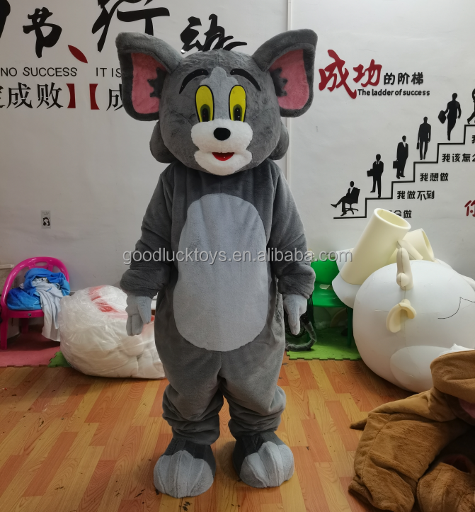 traje de mascote tom e jerry  costume mascotte tom et jerry tom and jerry mouse mascot costumes for adults