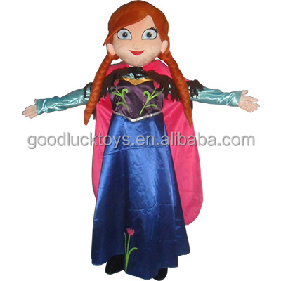 oisk Real vivid frozen sven Christmas mascot costume fancy dress Anna Elsa film mascot costume