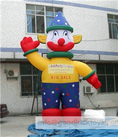 Inflatable Advertising Walking Clown Costume Circus inflatable Clown