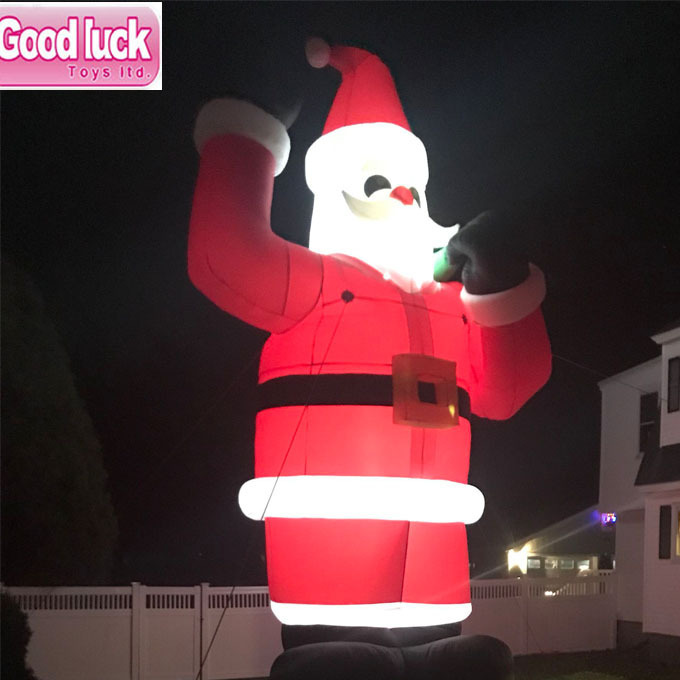 8m giant 25ft christmas Santa /Advertising inflatable christmas old man