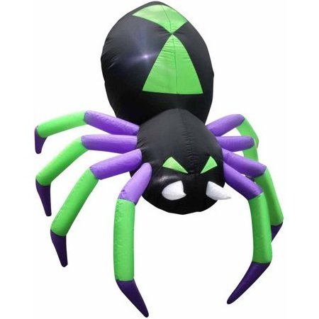 China Advertising Giant Outdoor Inflatable Spider Halloween Decoration For Sale