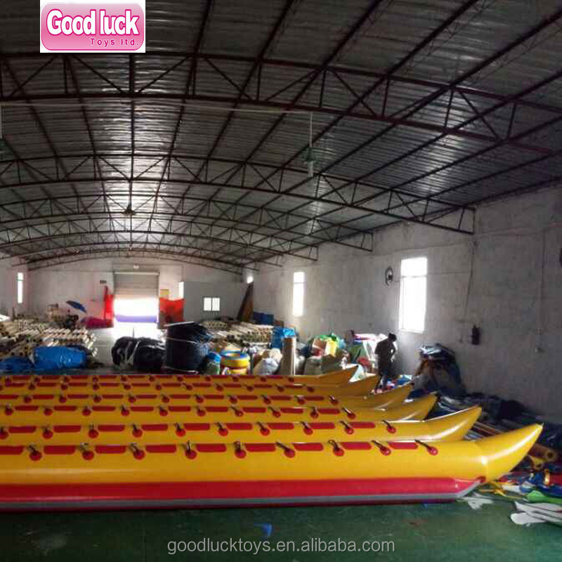 8 persons Inflatable Banana Boat for sale Ocean Rider Inflatable Water Banana Boat/Drifting boat