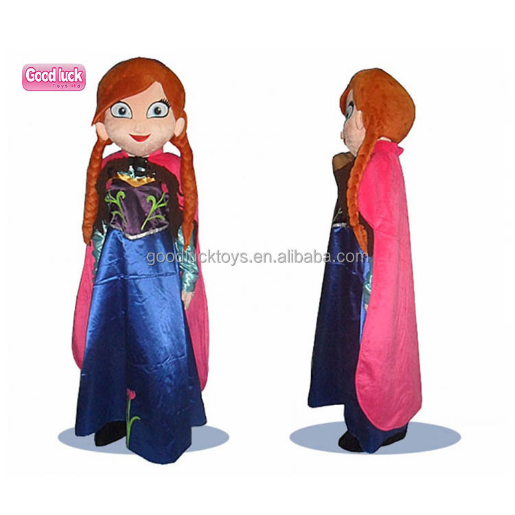 oisk Real vivid frozen sven Christmas mascot costume fancy dress Anna Elsa film mascot costume