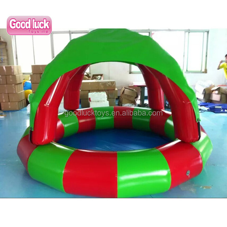 Pvc Large Pools/ Cover Inflated Inground 13/4M Transparent Dome. Over And Above Ground Swimming Pool Inflatable Dome Tent