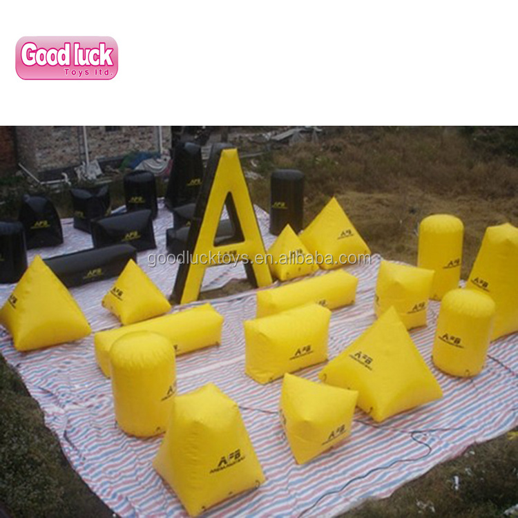 Durable paintball china factory , Custom Inflatable Paintball bunker