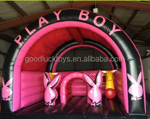 juegos inflables EN14960 Adults only Commercial jumping castle / Inflatable Bounce House Jumpers /pink color inflatable bouncer