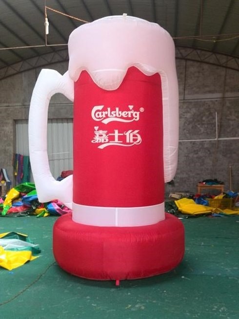 giant inflatable Milk powder can Bear bottle drink Juice cups Milo can for Advertising displayer