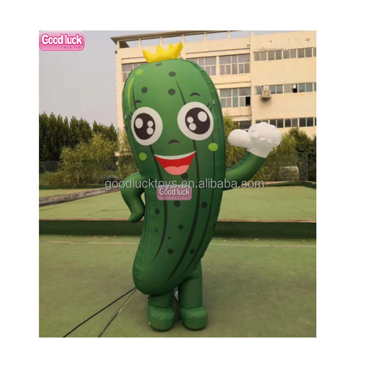 Custom high quality popular  inflatable robot mascot costume walking  moving cartoon girl princess costume