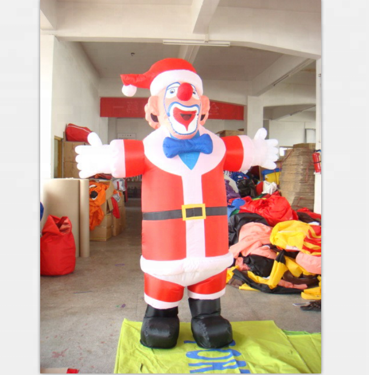 Inflatable Advertising Walking Clown Costume