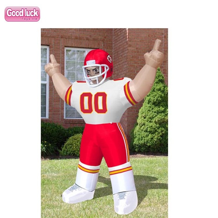 nfl inflatable player lawn figure,Giant inflatable NFL player,custom inflatable character