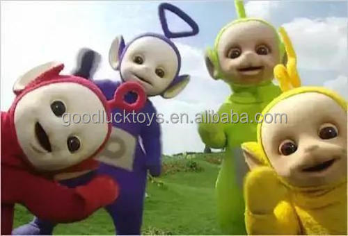 teletubby mascot costumes for adult, cartoon mascot plush costumes for sale/  teletubbies mascot costumes