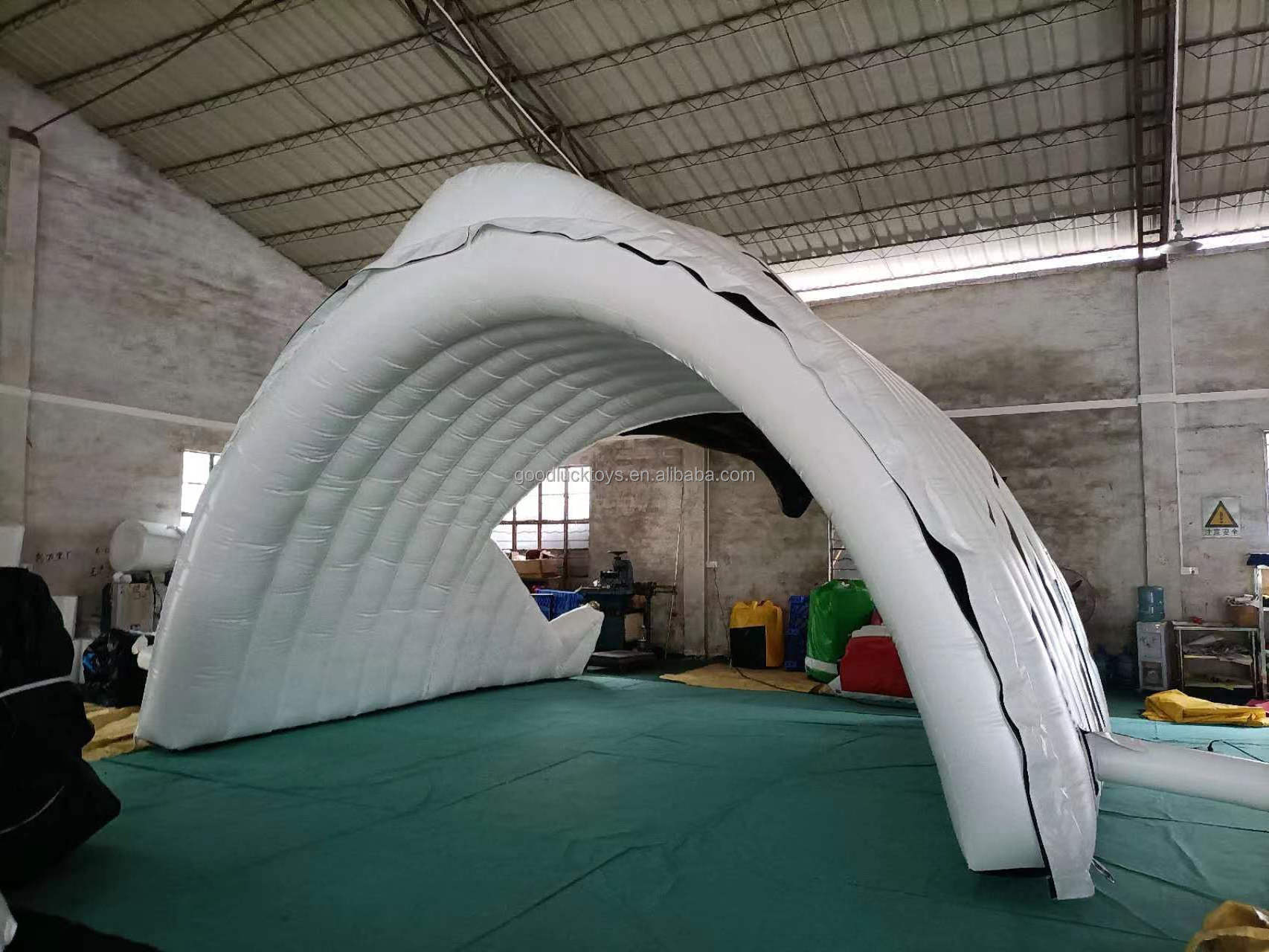 inflatable sports tunnel / American football games tent NFL entrance inflatable eagle helmet tunnel  football field tent