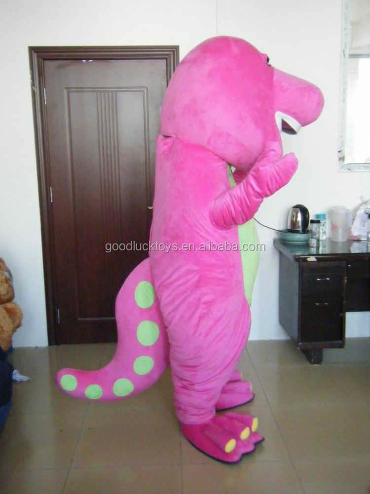 Mascots/baby Bop Adult Costume Advertising Barney and Friends Mascot Costume,fur for Party Unisex 3 Years Animals & Bugs 1 Pc