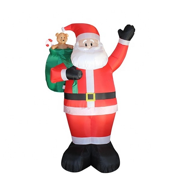 Made in China Giant Christmas Inflatable Santa Claus/inflatable Christmas Old Man For Festival Decoration