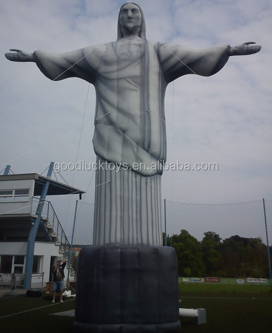 Outdoor giant air blow up Buddha  Inflatable Jesus for advertising