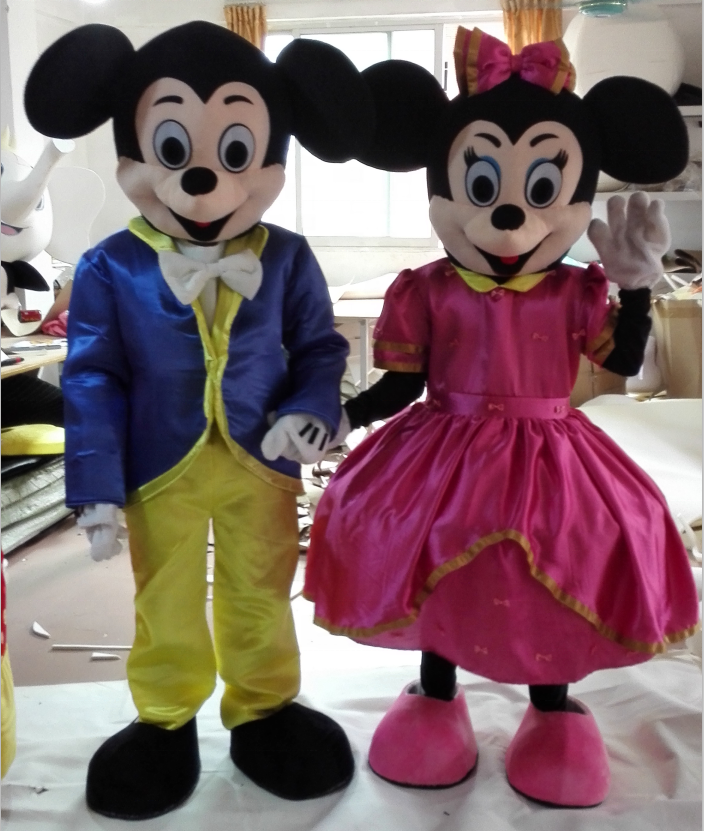 Custom mouse mascot costume,  fancy dress performance prop adult size outfit carnival,  mascot costume fursuit