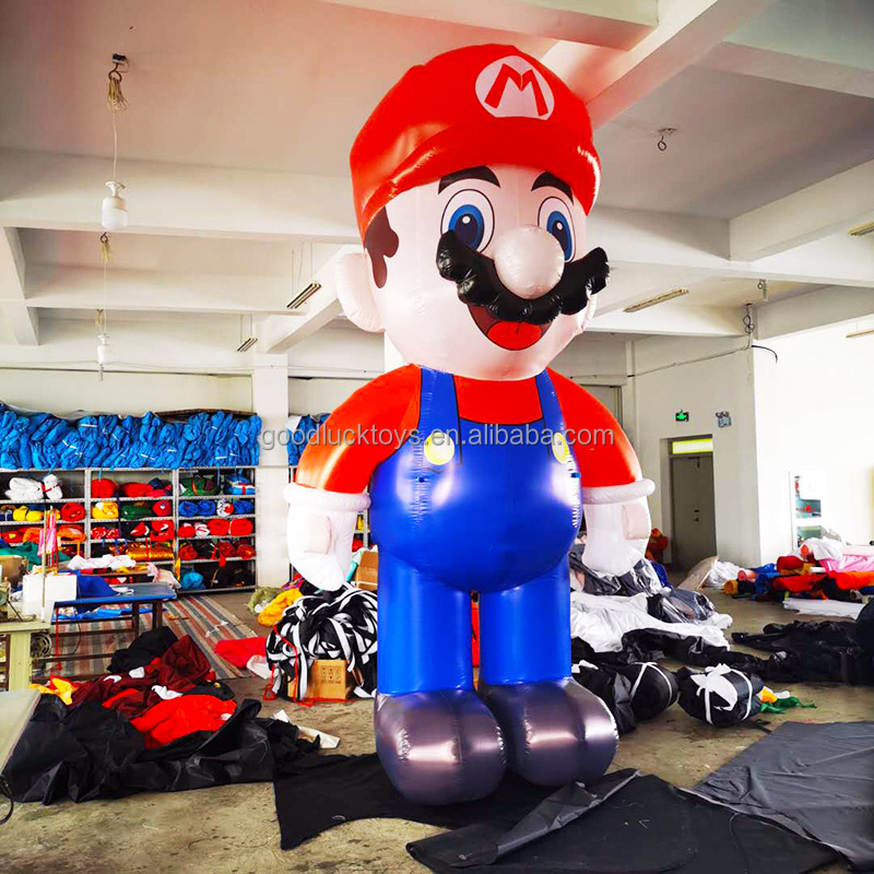 Inflatables Kart Costume Bounce House Marine Christmas Inflatable Super Mario