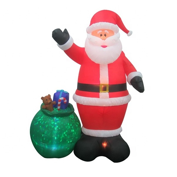 Made in China Giant Christmas Inflatable Santa Claus/inflatable Christmas Old Man For Festival Decoration