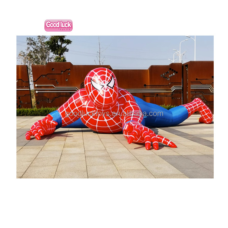 life size spiderman toys costume giant inflatable spiderman doll balloon crawl spiderman