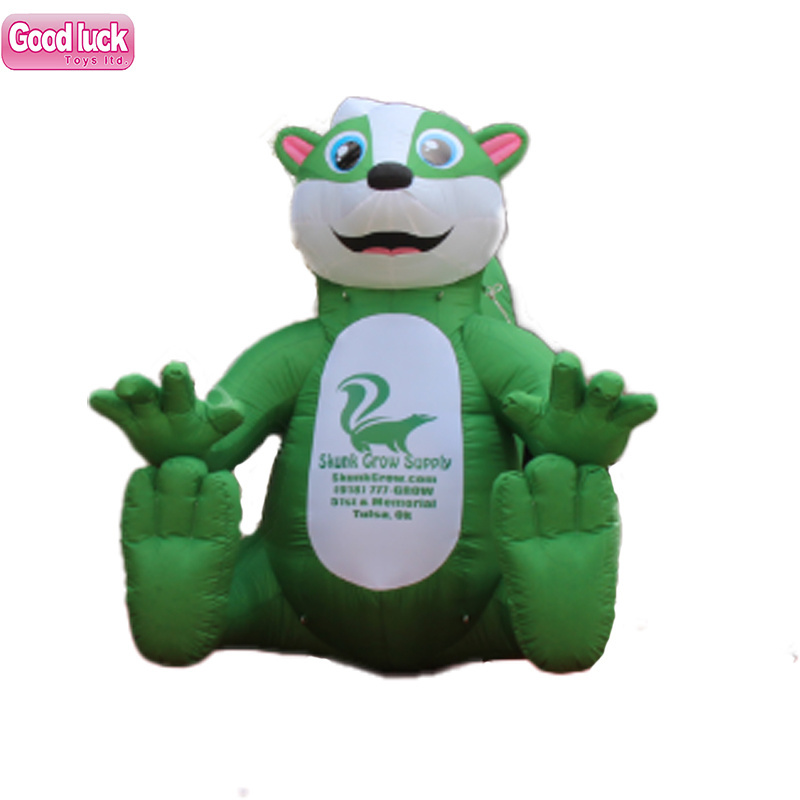 advertising inflatable doll outdoor promotion cartoon inflatable display jumbo size inflatable Skunk