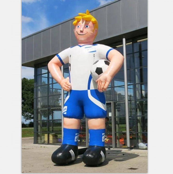 nfl inflatable player lawn figure football  action figure advertising inflatable for lawn decoration sport events