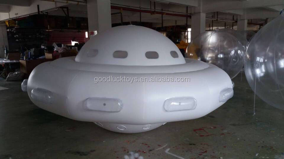 For education led lighting giant inflatable UFO model for advertising