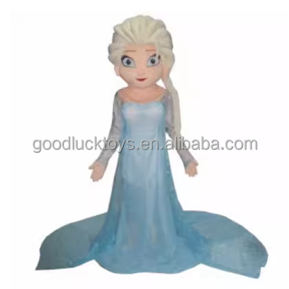 hot sale  frozen cartoon mascot  olaf Ann princess cartoon mascot costumes Elsa